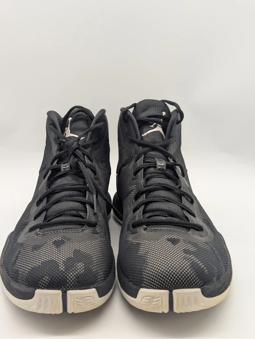 Nike Air Jordan Super Fly 4 Mens Size 13 Basketball Shoes Black White 768929-032